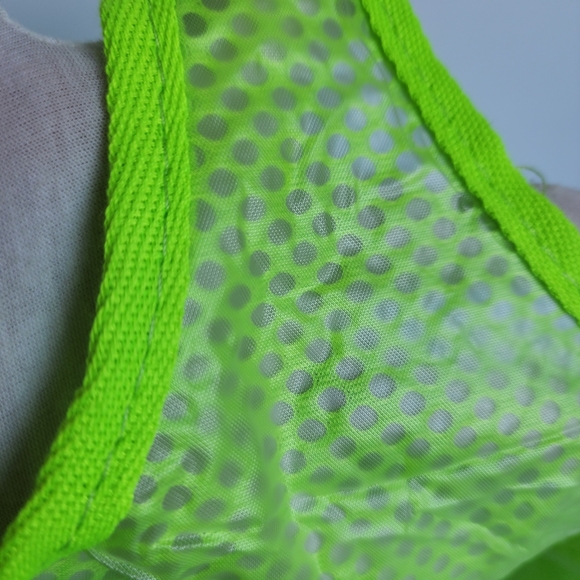 Green Mesh Multipurpose Tote Bag - Picture 10 of 13